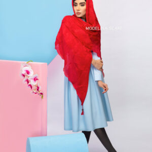 روسری پلیسه کریستال 709