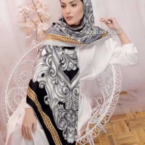 روسری تویل ابریشم سلطنتی711
