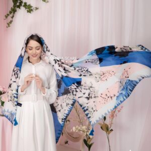 شال نخی منگوله ای 716M2