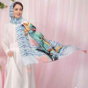 شال نخی منگوله ای 716M5