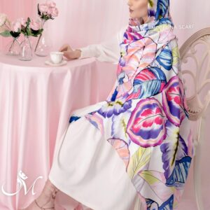 شال نخی منگوله ای 716M6