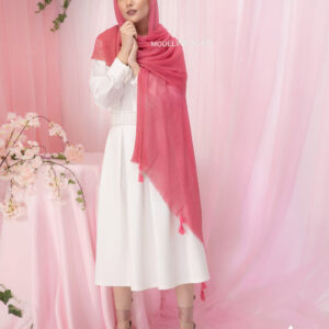 شال پلیسه منگوله ای722