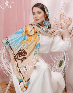 روسری ابریشم هرمس 682