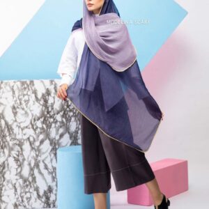 شال حریر دولایه 702