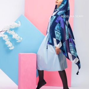 شال نخی منگوله ای 716M13