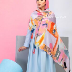 شال نخی منگوله ای 716M14