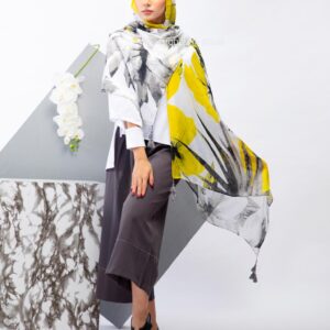 شال نخی منگوله ای 716M15