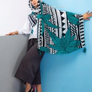 شال نخی منگوله ای 716M17