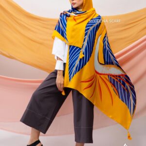 شال نخی منگوله ای 716M18