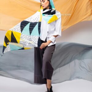 شال نخی منگوله ای 716M19