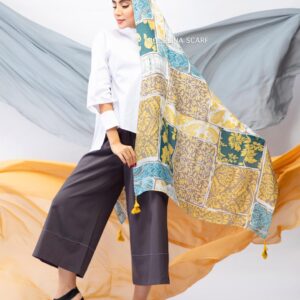 شال نخی منگوله ای 716M20