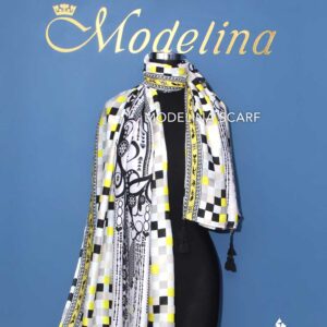 شال نخی منگوله ای 716M26