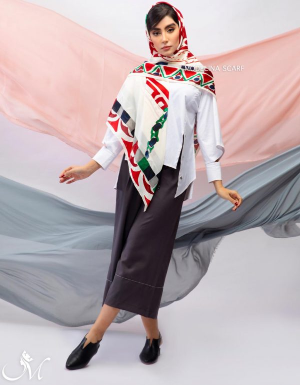 روسری ابریشم مدلینا
