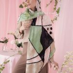 روسری ابریشم ژاکارد