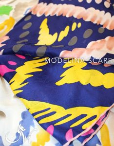 روسری ابریشم ژاکارد 740