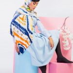 روسری ابریشم ژاکارد 740