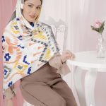 خرید روسری ابریشم ژاکارد مدلینا 749