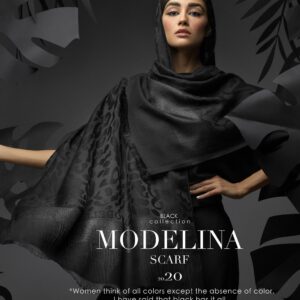 شال نخی ژاکارد لمه دار 797