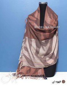 شال موهر قهوه ای 806
