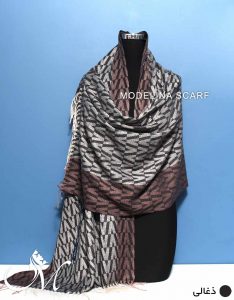 شال موهر اصل 809 ذغالی