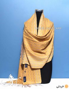 شال موهر اصل 809 خردلی