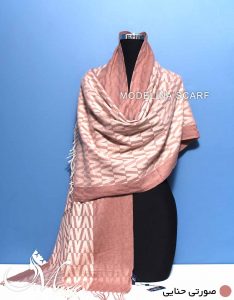 شال موهر اصل 809 صورتی حنایی
