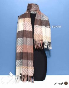 شال موهر قهوه ای 811