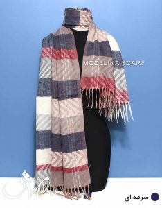 شال موهر سرمه ای 811