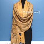 شال موهر اصل(وارداتی) 812 خردلی