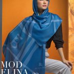 شال پاییزه باربری آبی