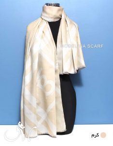 شال پاییزه باربری کرم