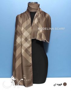 شال پاییزه باربری قهوه ای