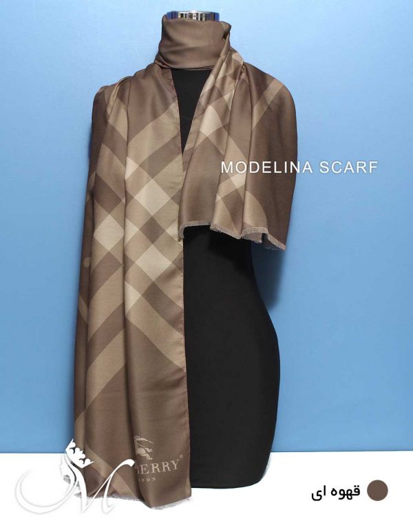شال پاییزه باربری قهوه ای