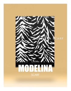 خرید شال پاییزه زبرا 823M15