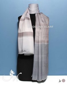 شال پاییزه طیفی بژ