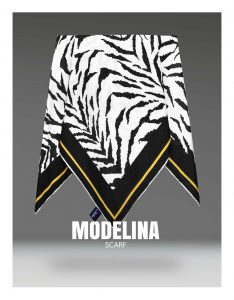 خرید روسری پاییزه طرح زبرا