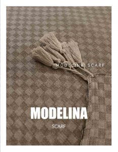 روسری ساده منگوله دار