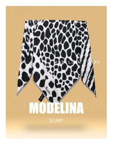 خرید روسری نخ پنبه پاییزه زمستانه 834M10