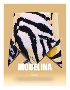 خرید روسری نخ پنبه پاییزه زمستانه 834M2