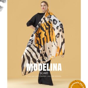 روسری نخ پنبه پاییزه زمستانه 834M2