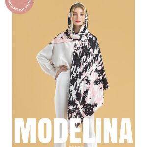 روسری نخ پنبه پاییزه زمستانه 834M4