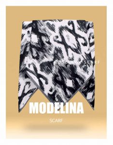 خرید روسری نخ پنبه پاییزه زمستانه 834M7