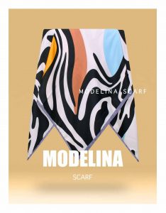 خرید روسری نخ پنبه پاییزه زمستانه 834M9