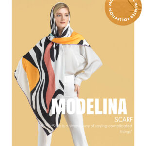 روسری نخ پنبه پاییزه زمستانه 834M9