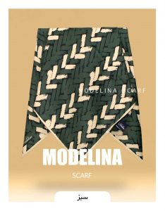 روسری نخ پنبه پاییزه زمستانه سبز