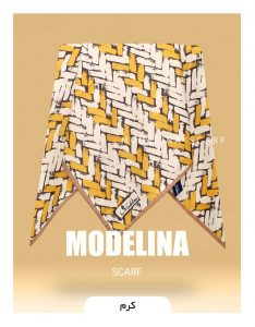 روسری نخ پنبه پاییزه زمستانه کرم