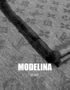 روسری نخی ژاکارد LV 859