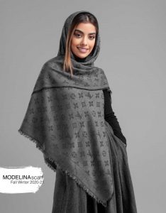 روسری نخی ژاکارد LV 859M4