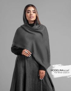 روسری نخی ملانژ 860