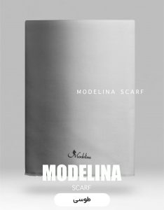 شال طیفی موهر ویسکوز طوسی